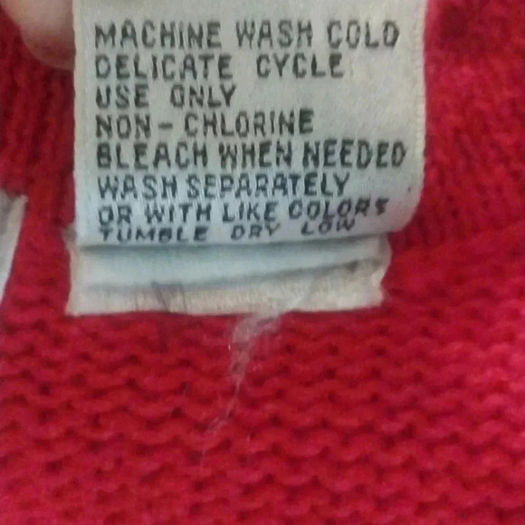 Vintage Northern Reflections Quilt Style Knit Sweater Vest Size M - Picture 8 of 8